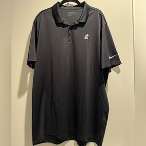 Nike Golf Black Polo Shirt with Mickey Design